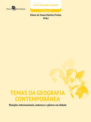 cover image of Temas da geografia contemporânea